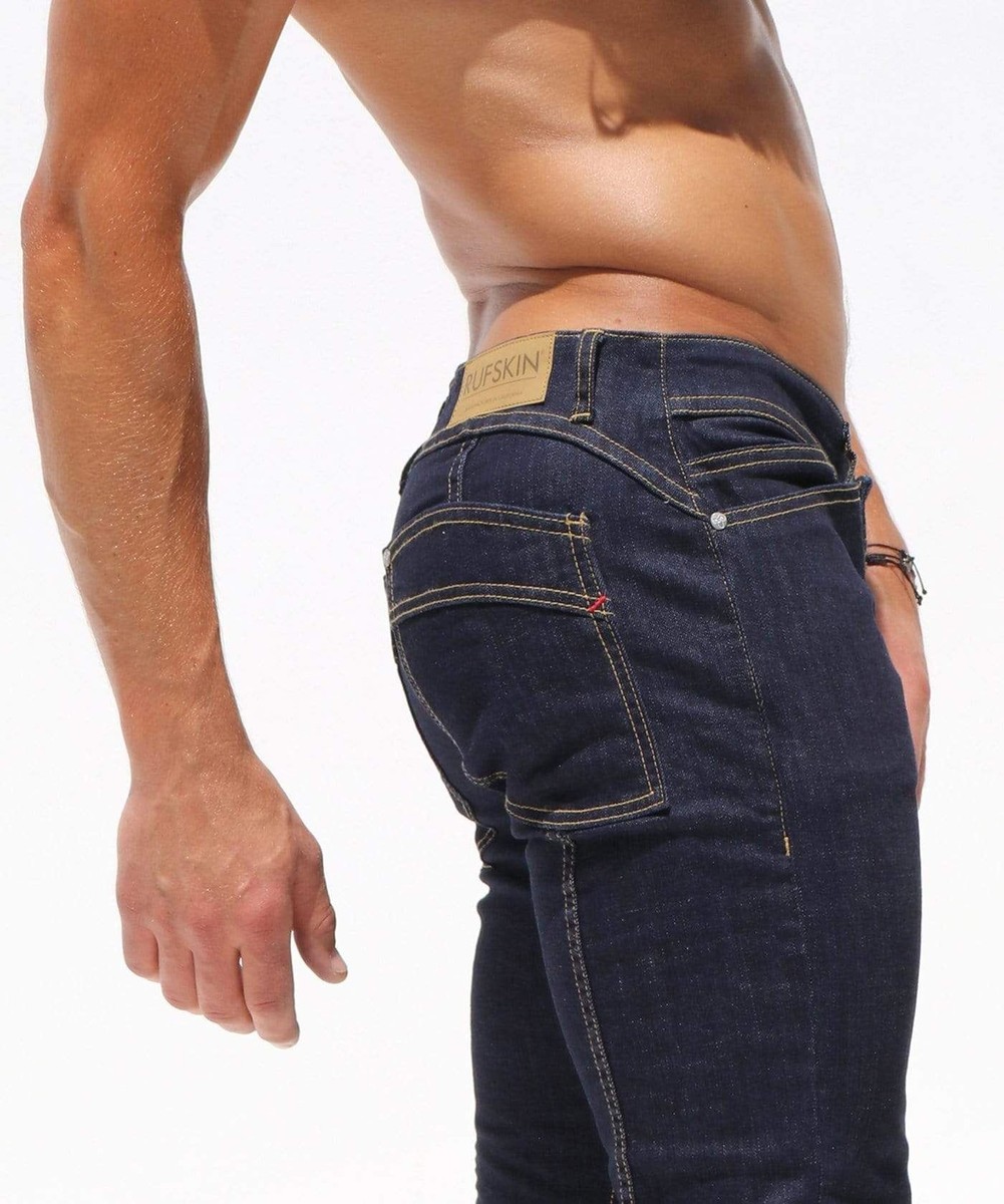 RUFSKIN Pants MATCHSTICK Signature Slim Fit Denim Jeans Low-Rise