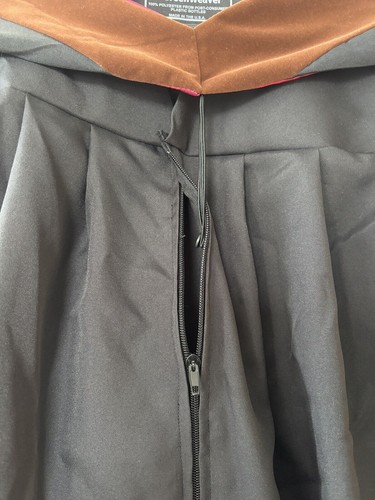 Deluxe OAK HALL GREEN WEAVER Größe 5'9-5'11 Masters Academic Cap, Kleid, Kapuze Set - Bild 5 von 10