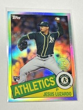 2020 Topps Chrome Jesus Luzardo Rookie Refractor #85TC-10 B284