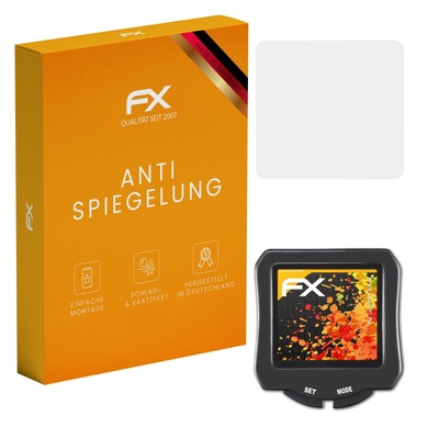 atFoliX 3x Panzerfolie für smartLAB Bike3 Schutzfolie matt&stoßfest Folie