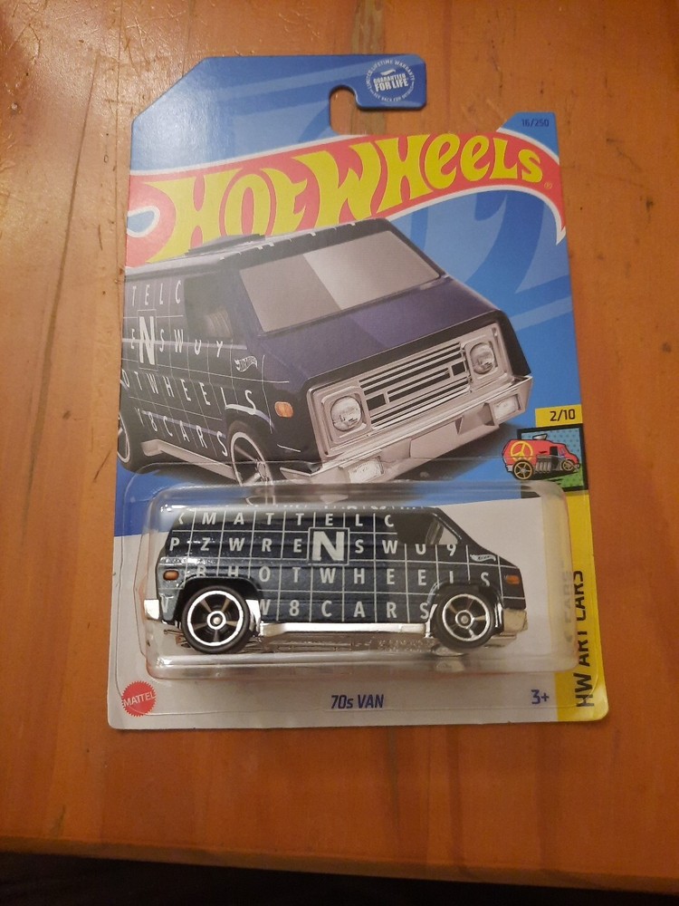 Hot Wheels HW Art Cars 70s Van