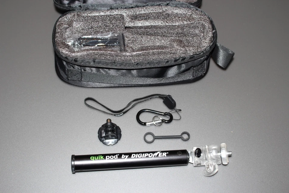 Digipower TP-QPPRO QUICKPOD Selfie PRO Stick Monopie para Grabaciones de Video Vlogging Foto 4 de 4