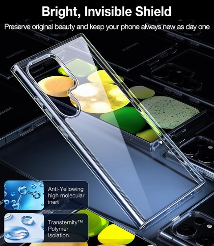 For Samsung Galaxy S25 Ultra S24 S23 S22 S21 S20 Plus Fe Case Phone Cover +Glass - Picture 12 of 16
