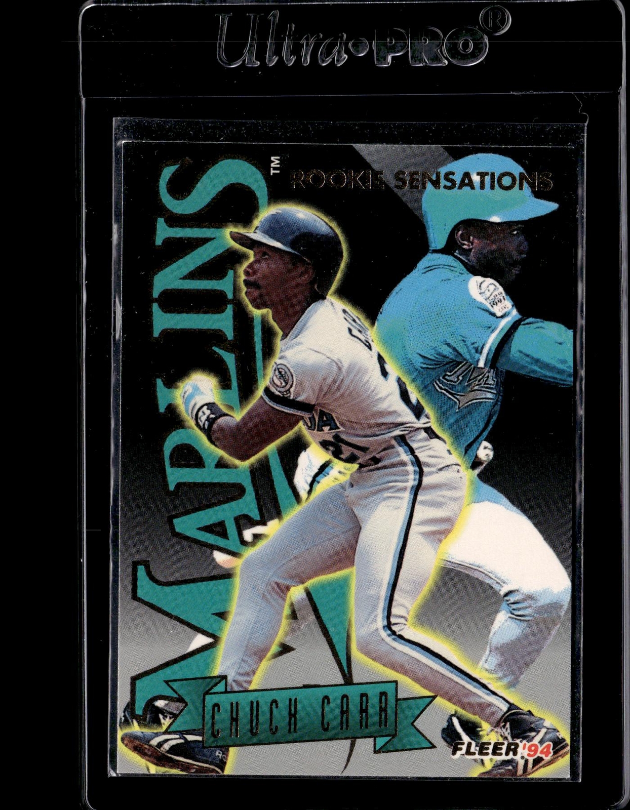 1994 Fleer Rookie Sensations #4 Chuck Carr