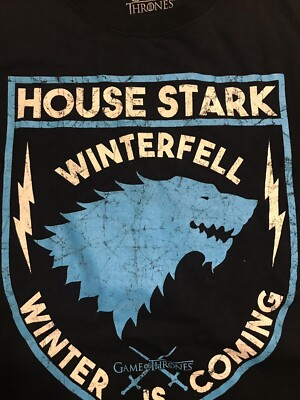 House Stark Winter Is Coming Winterfell Game of Thrones HBO T