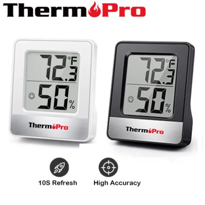 ThermoPro TP49 LCD Display indoor Temperature Digital Hygrometer/Humidit