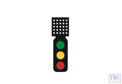 TTDS3T Train Tech OO DCC Signal (Theateranzeige) - 3 Aspekte Home Distant
