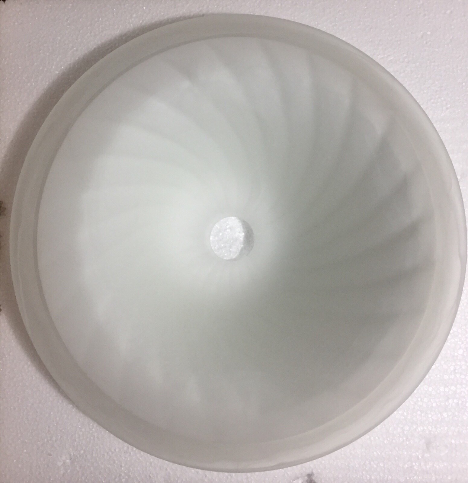 white oem plastic torchiere shade