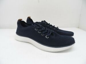 Step Casual Lace Up Shoe Navy Size 6.5M 
