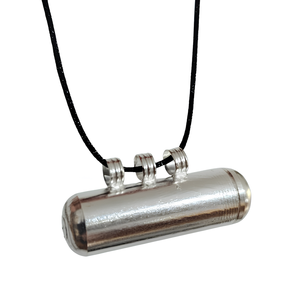 Locket Pendant Necklace Large 925 Silver Brass Stash Vial Taweez Jewellery & Bag