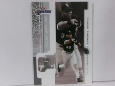 2001 Fleer Game Time Frank Thomas #66 HOF