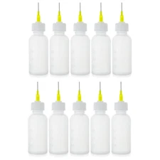 30ml Precision Applicator Bottles, 10Pcs Needle Tip Squeeze Bottle Small Squeeze