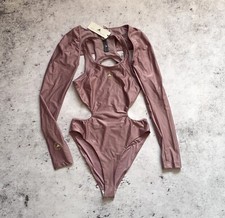 Adidas By Stella Mccartney Leotard Violet WOMEN Cut-Out Training