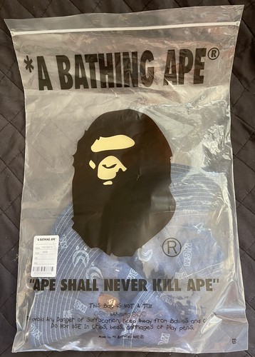 BAPE Denim Bucket Hat A Bathing Ape 100 