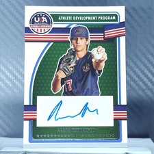 Aaron Hernandez 2023 USA Baseball DEVELOPMENT PROGRAM SIGNATURES BLUE #ADPS-AH