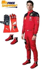 Bundle F1 Go Kart Suit CIK/FIA Level 2 Race Suit with Matching Gloves & Shoes