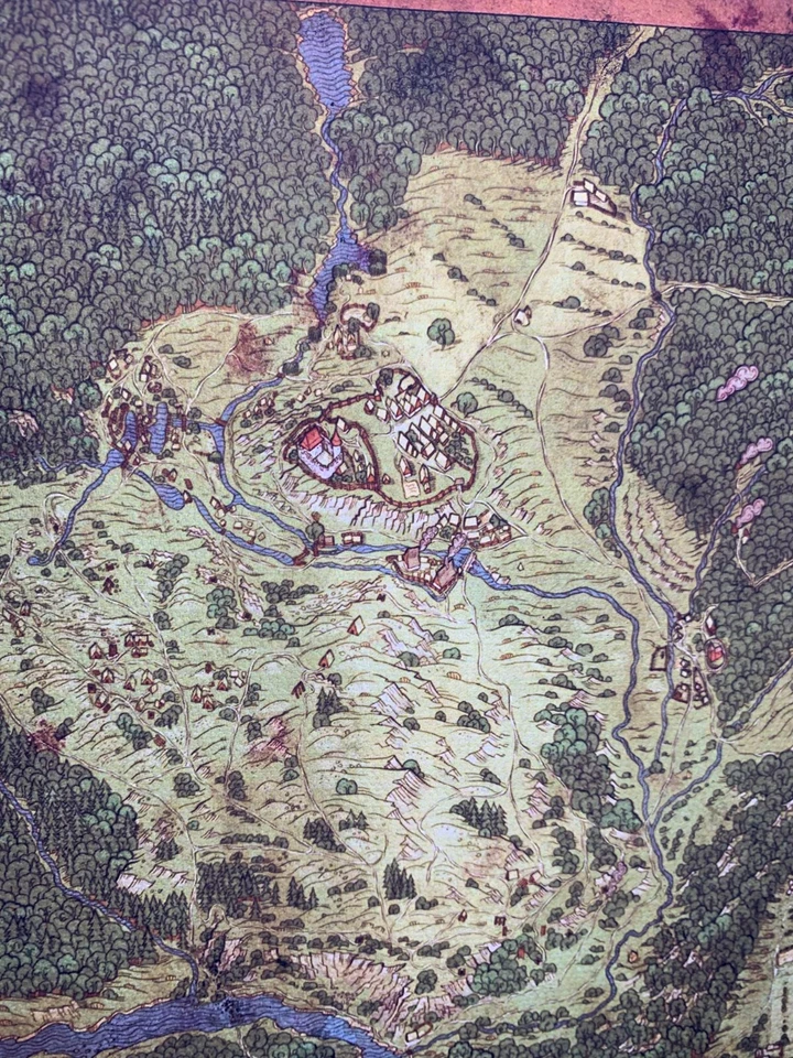 Kingdom Come Deliverance Fan Make Skalitz Talmberg Map Poster Henry Brand New - Image 3 of 4