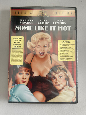 Some Like It Hot (DVD, 2001, Special Edition) Marylin Monroe, Jack Lemon