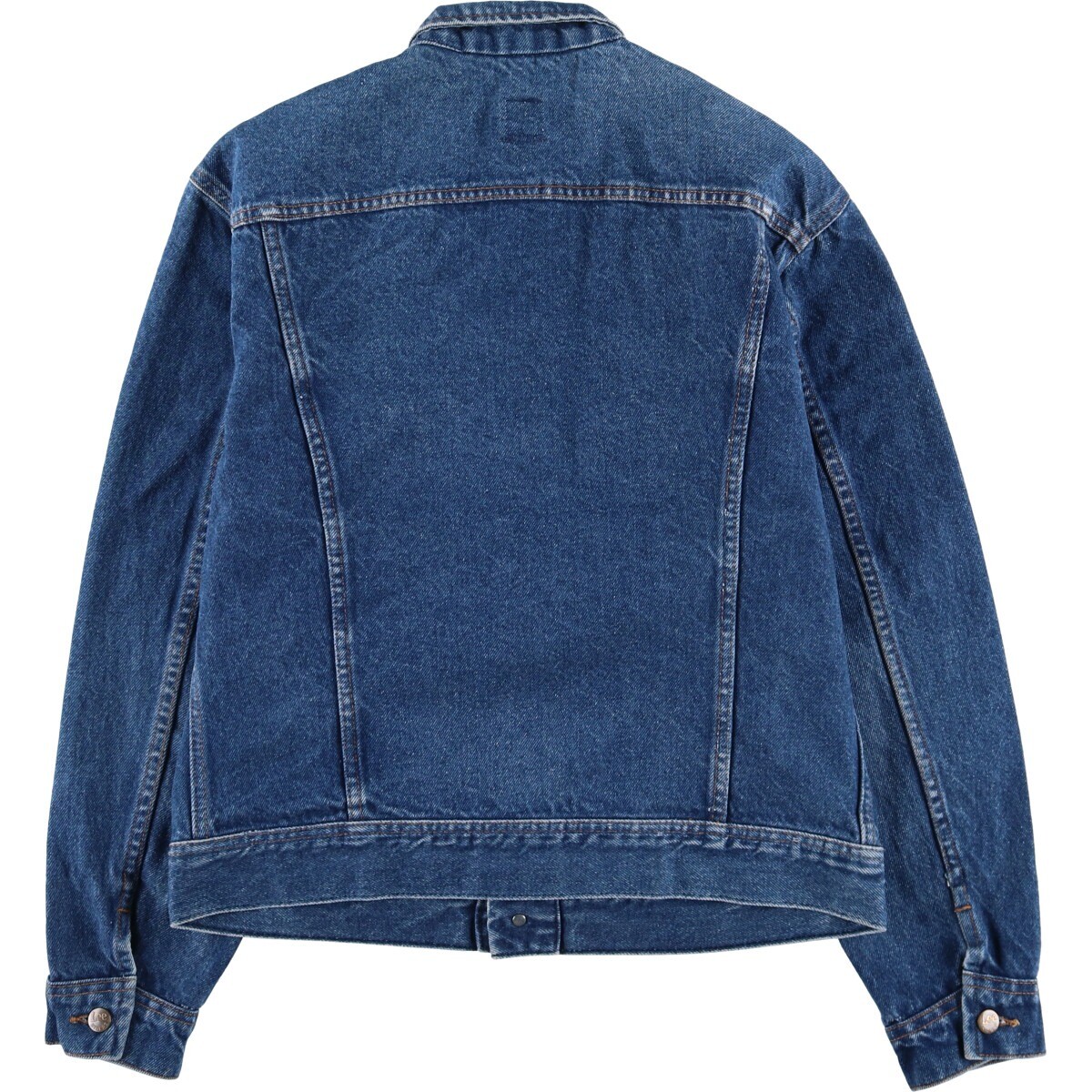 ジャケット・アウター LEE vintage jacket Vintage Lee Trucker Jacket Mens XL Blue Denim Inner Pockets