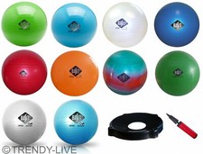BASIT Gymnastikball Sitzball Fitnessball Ball B&uuml;rostuhl Farbe und Gr&ouml;&szlig;e w&auml;hlbar