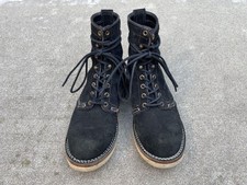 WESCO Custom Jobmaster Black roughout leather 8E good condition No Box Used