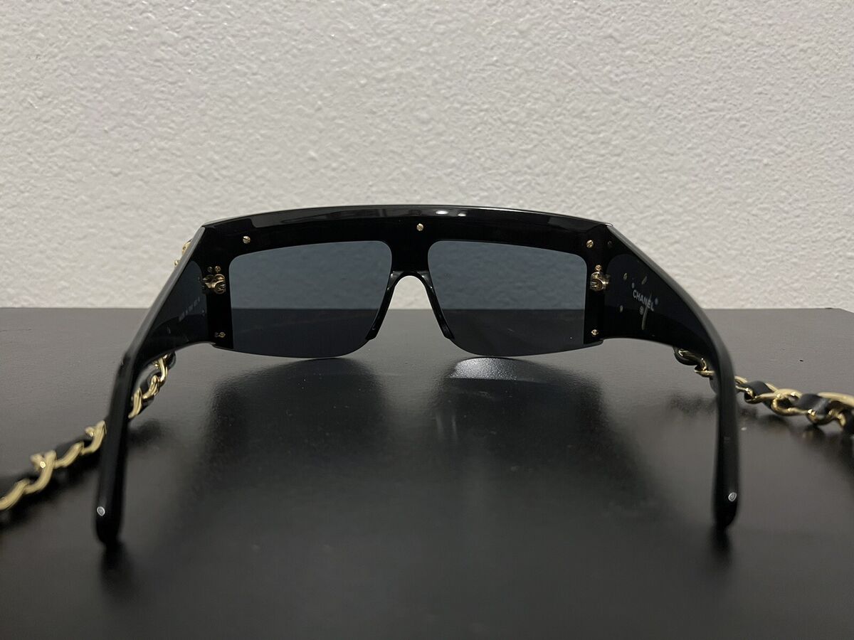 RARE! Vintage Chanel Chain Sunglasses 0027 90 F/W 1992 | eBay RARE! Vintage Chanel Chain Sunglasses 0027 90 F/W 1992 | eBay