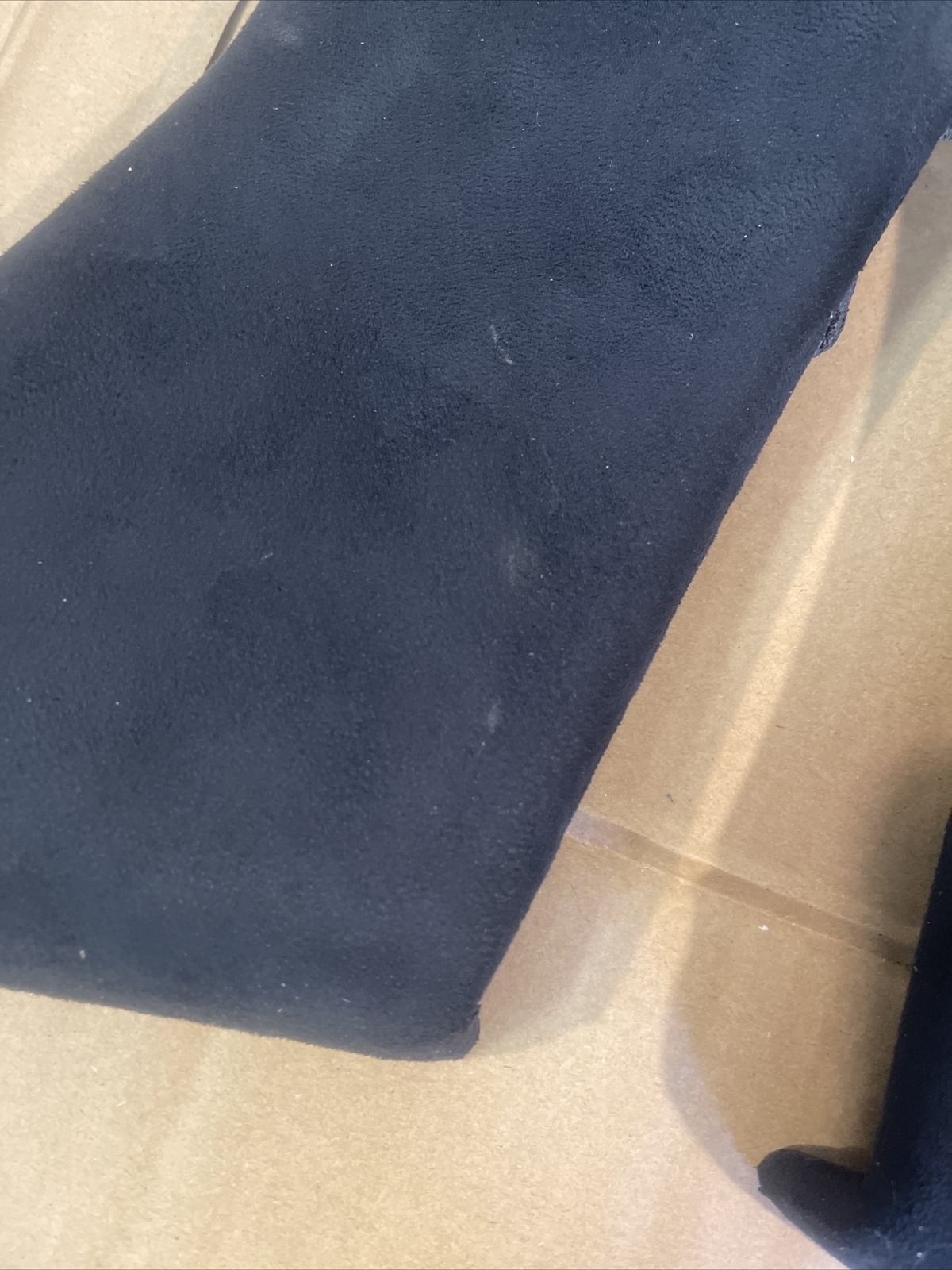 2011 Audi R8 V10 Black Alcantara Interior Pillar Trim Panels