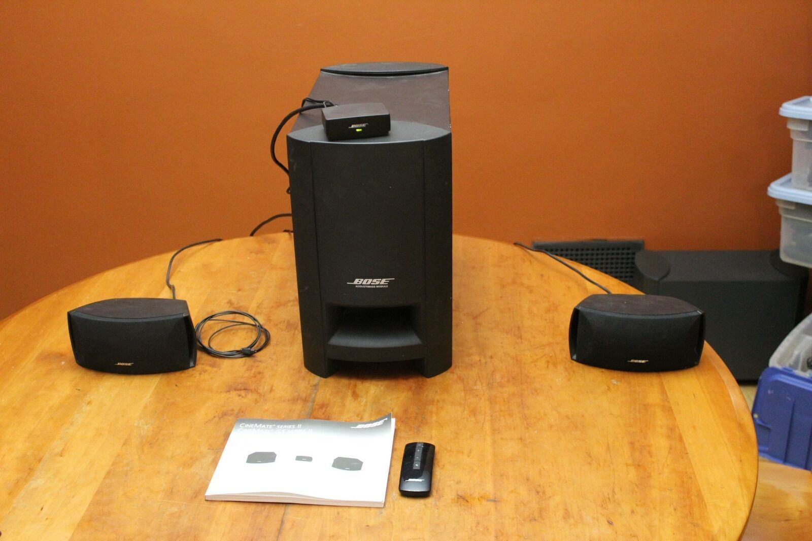 Bose CineMate Series II Digital Home Theater Speaker System with Remote  Control