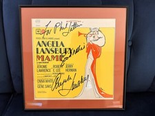 Angela Lansbury signed Mame Original Broadway Cast 12