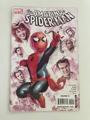 Amazing Spider-Man # 605 NM Marvel Comic Book Valentines Cover 2 J242