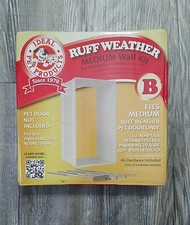 Ideal Pet Ruff-Weather Medium Wall Installation Kit Pet Door Not Included 