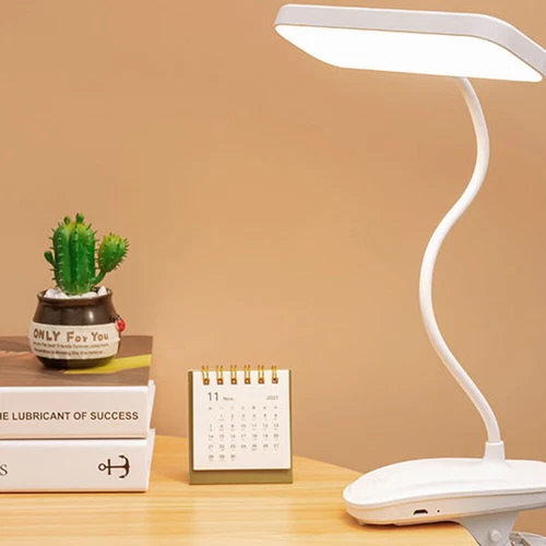 Clip On Desk Lamp LED Flexible Arm USB Dimmable Study Reading Table Night Ligh - Picture 2 of 16