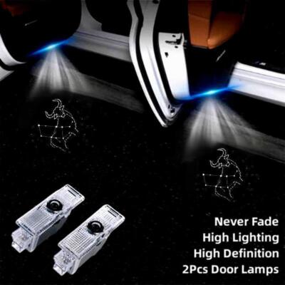 No fading 2x LED HD Door Welcome Courtesy Ghost Shadow Light HD For BMW