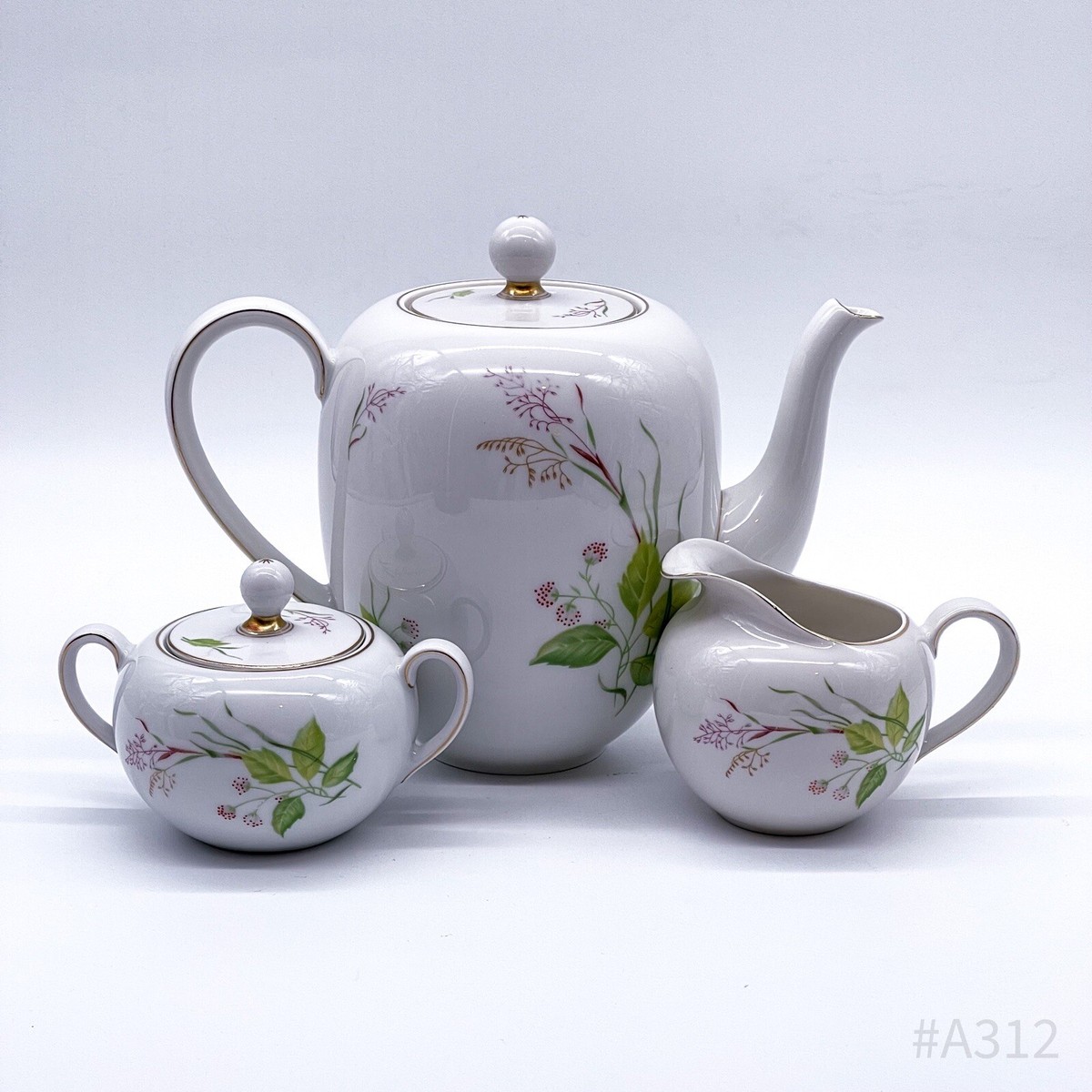 SCHÖNWALD Jarra de Café, Azucarero Y Leche 432 Con Borde