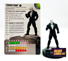 Marvel Heroclix Tombstone 025 w/ Card Spider-Verse Set