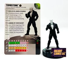 Marvel Heroclix Tombstone #025 w/ Card Spider-Verse Set
