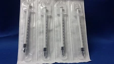 10 Syringes 1 ML/1cc LUER SLIP  STERILE SYRINGE NO CAPS NO NEEDLES USA