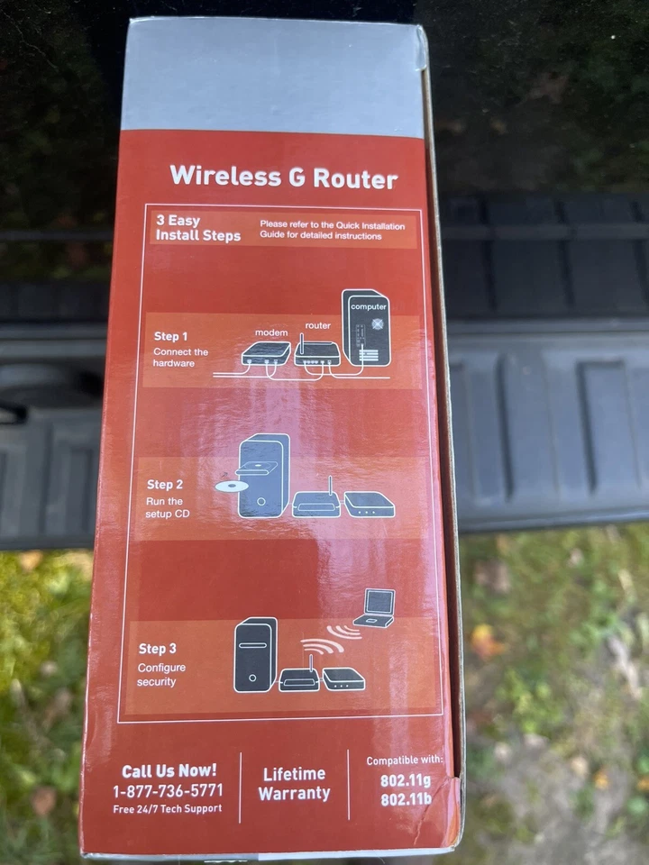 Belkin Wireless G Router ver 6002 Factory Sealed, P57612-D, New - Image 3 of 4