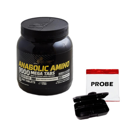 (69,10 EUR/kg) Olimp Anabolic Amino 9000 Mega Tabs 300 Tabletten Dose Eiweiß