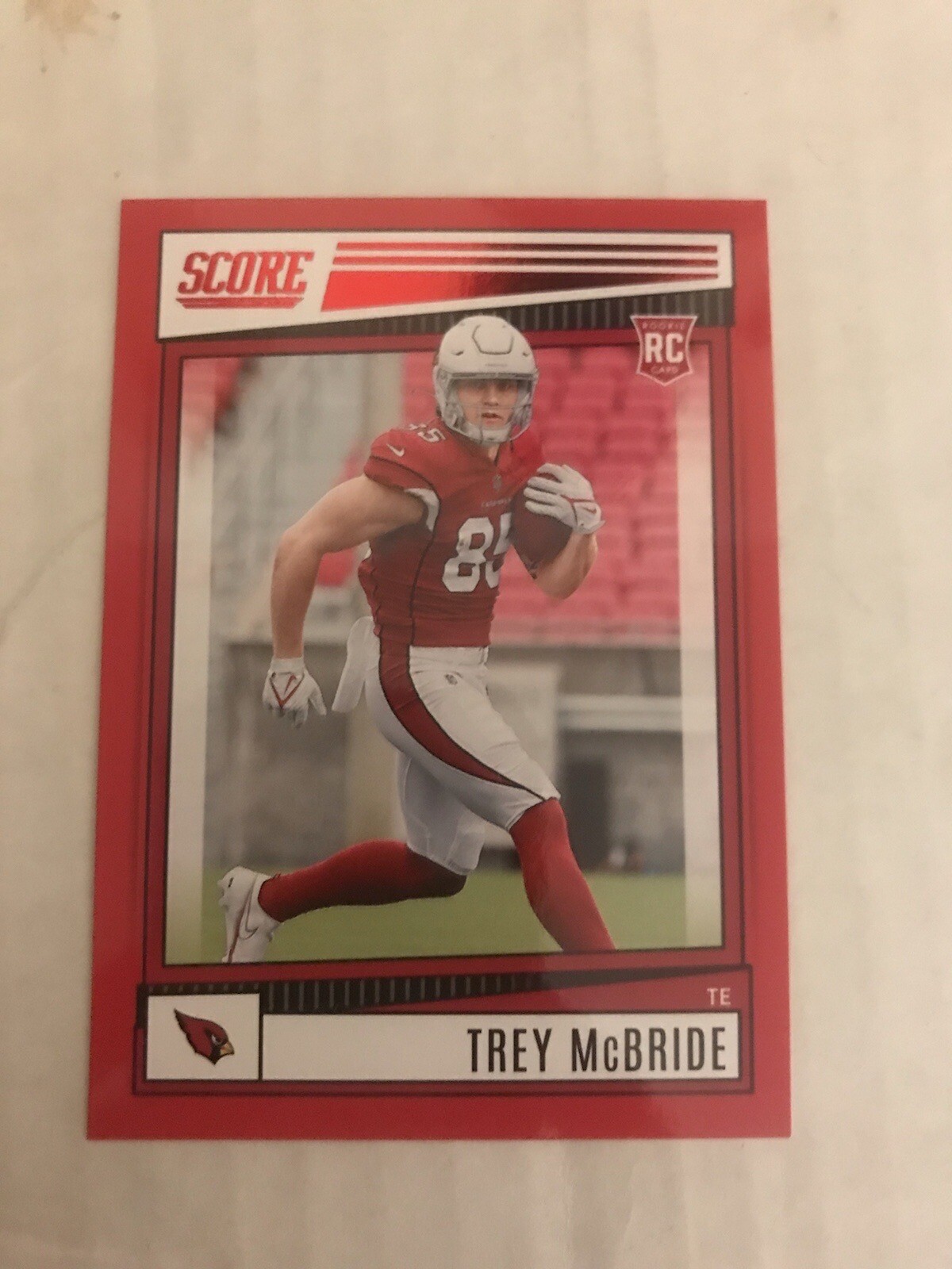 Trey McBride Panini Score #369 Red