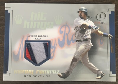 Manny RAMIREZ 2004 Fleer Legacy Hit Kings PATCH Relic #HK/MR 4/99