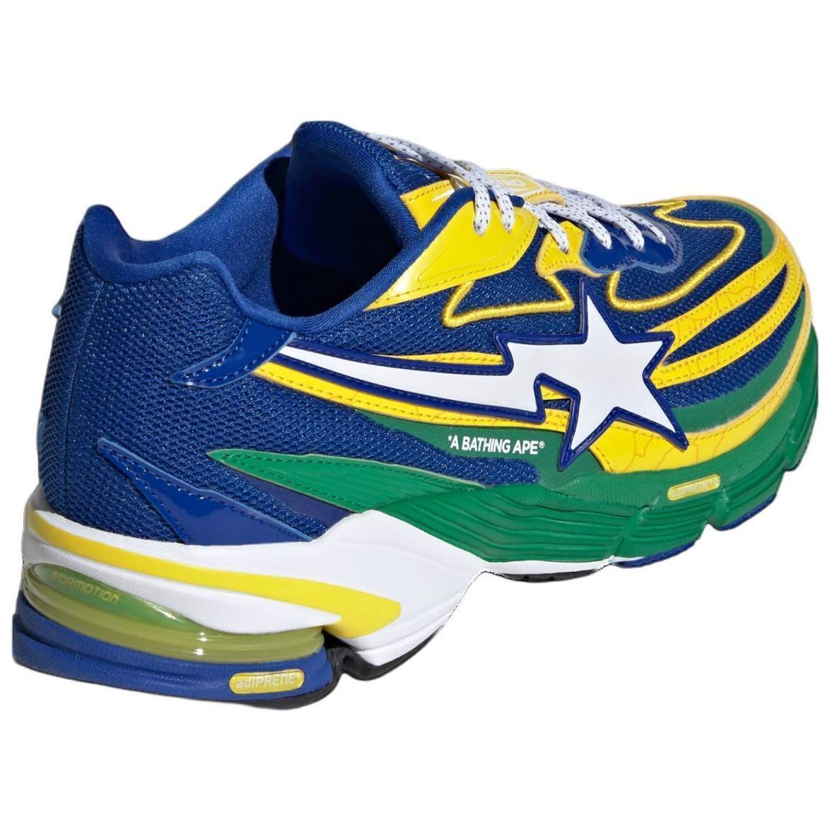 adidas BAPE x Orketro Yellow Blue Green - JQ2398 New Size | eBay