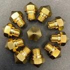 5x MK10 0.2 Brass Nozzle Nozzle M7 for 3D Printer Accessories Qidi Tech 0.2mm X-Max