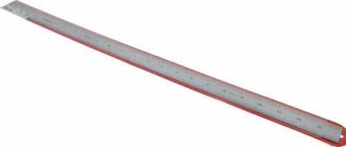 Mitutoyo 24" Rigid Stainless Steel Rule, 1/64, 1/32, 1/16, 1/8" 4R Graduation