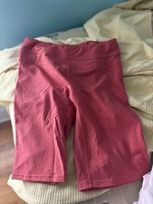 Woolly Women's Bike Shorts Merino Wool, Size Large, Wild Rose Color NWT