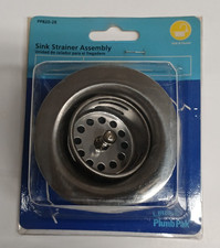PLUMB PAK PP820-28 SINK STRAINER ASSEMBLY 2"-2 1/2"