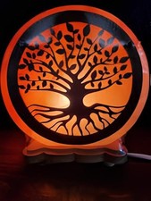 LAMPADA DI SALE DELL'  HIMALAYA "ALBERO DELLA VITA"