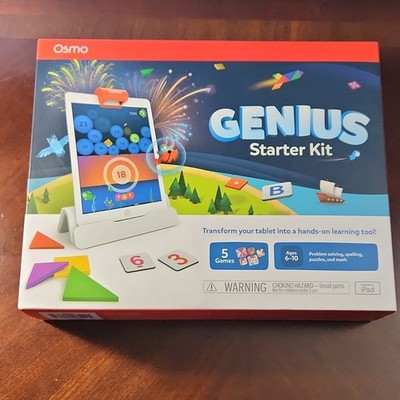 Osmo Genius Starter Kit for iPad   5 Learning Games, Ages 6-10