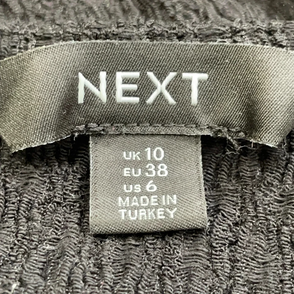 Next, top, taille : 38, noir, coton/élasthanne/polyester recyclé #hTA - Photo 3/4
