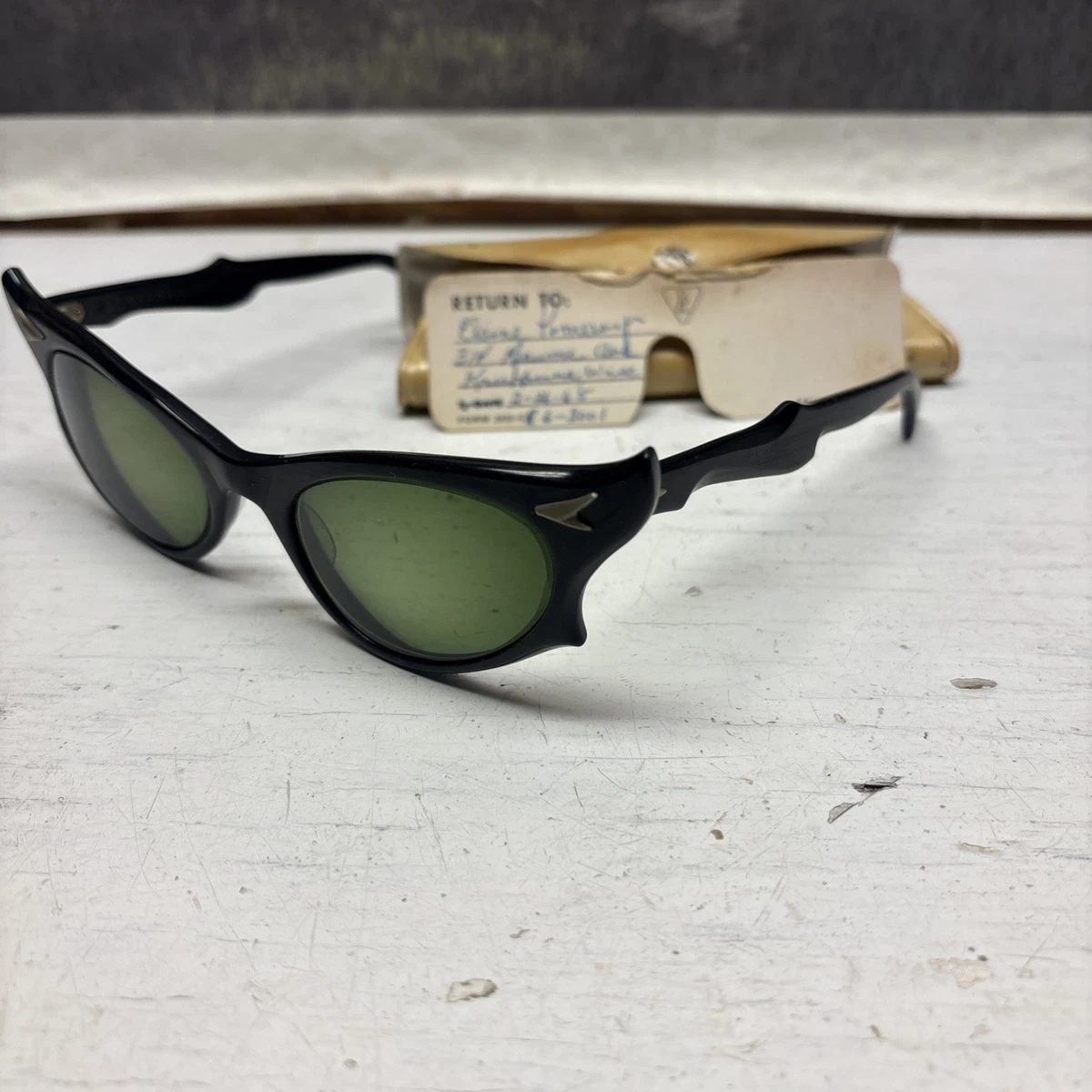 Ray-Ban Cat Eye Black Vintage Sunglasses for sale | eBay